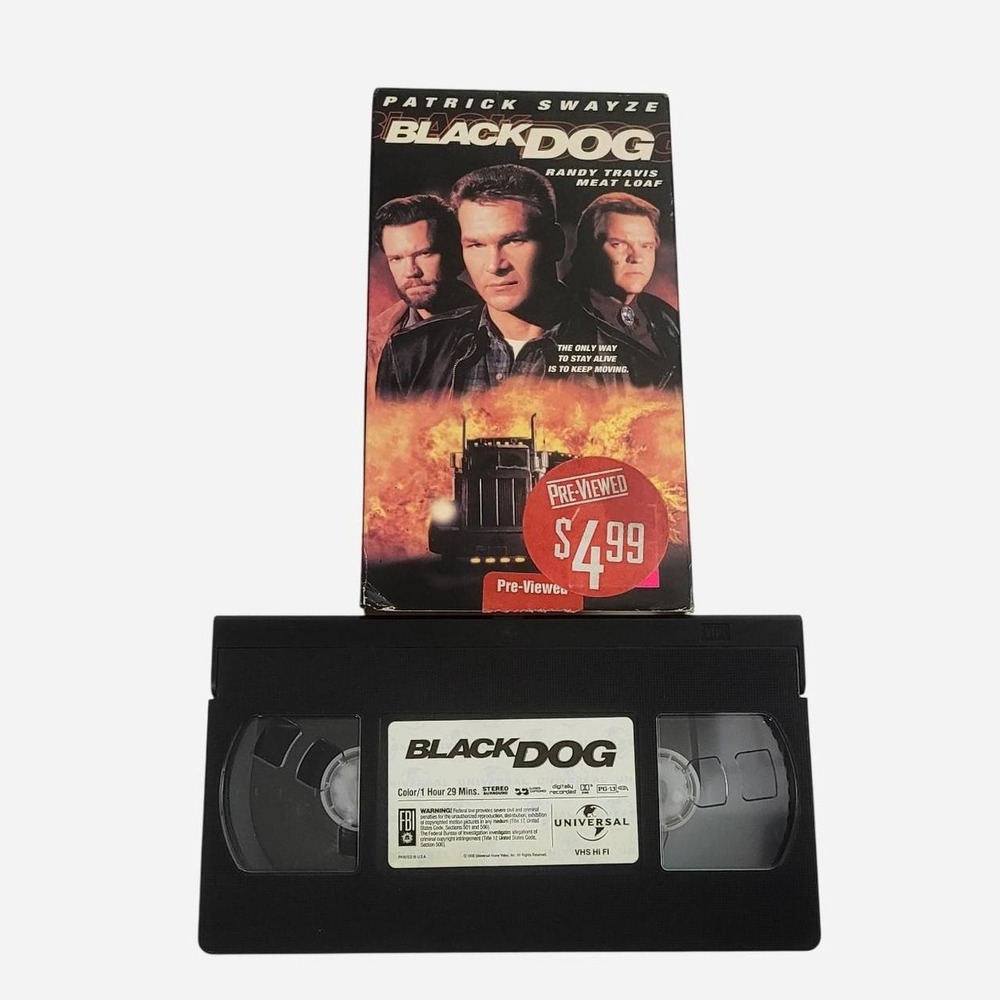 Black Dog VHS movie